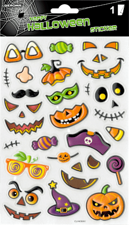 Sticker, Halloween, 1 Bogen Dekorieren & Einrichten
