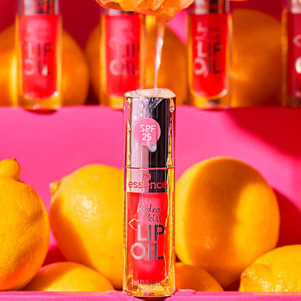 Lippenöl Hydra Kiss LSF 25, 104 Pink Squeeze Please essence