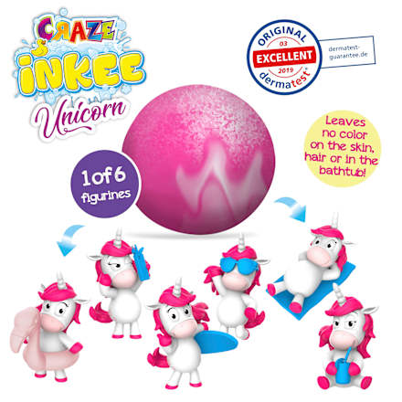 Šumivá prísada do kúpeľa s prekvapením - Unicorn CRAZE