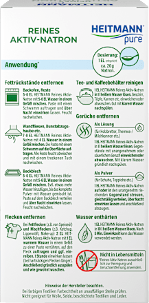 Natron Aktiv Pulver HEITMANN pure