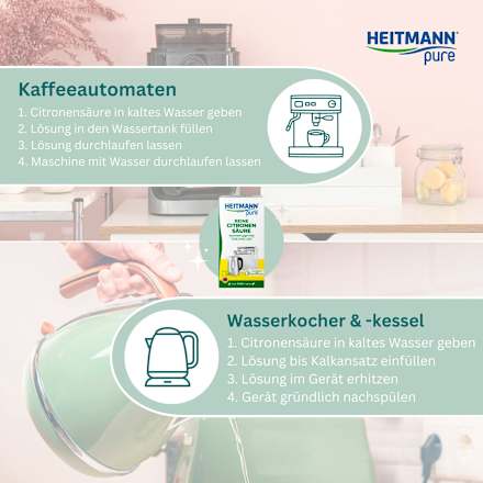 Zitronensäure Pulver HEITMANN pure