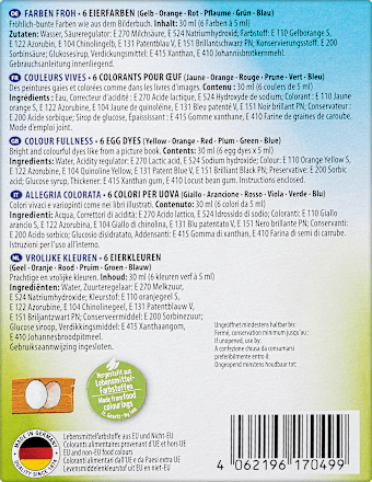 Boje za jaja HEITMANN Eierfarben