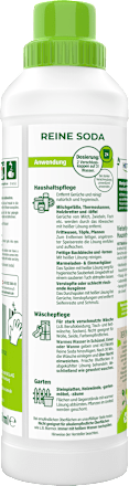 Reine Soda flüssig für Haushalt & Garten  HEITMANN pure