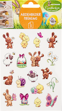 obtisky na vajíčka jarní HEITMANN Eierfarben