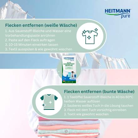 Bleichmittel Reine Sauerstoffbleiche HEITMANN pure