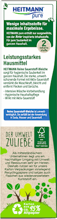 Bleichmittel Reine Sauerstoffbleiche HEITMANN pure