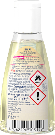 Handdesinfektionsgel Gingersplash, Reisegröße Impresan