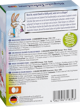 Eierfarben Magischer Färbeschaum Dekorieren & Einrichten