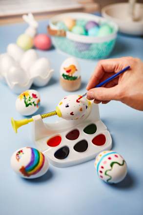 Ostereier Malmaschine HEITMANN Eierfarben