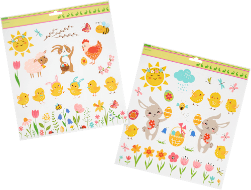 Fensterbild A3, kleine Tiermotive Dekorieren & Einrichten