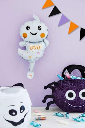 Folienballon, Halloween Geist, weiß Dekorieren & Einrichten