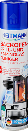 Sütő-, grill- és kandallóüveg tisztító hab Heitmann