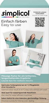 Textilfarbe intensiv Mint-Petrol Simplicol
