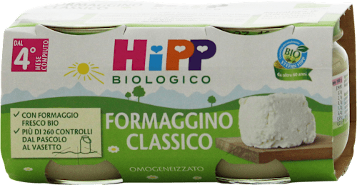 Omogeneizzato formaggino classico HiPP