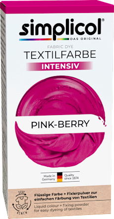 Textilfarbe intensiv Pink-Berry Simplicol