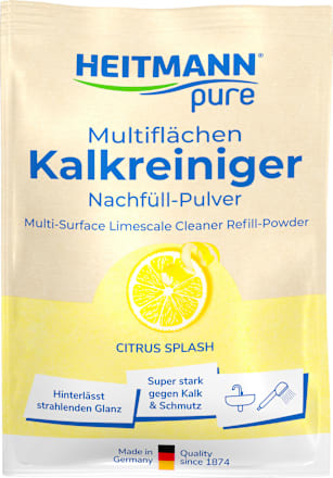 pure UNIVERZALNI SREDSTVO PROTIV KAMENCA REFILL - Citrus splash HEITMANN pure
