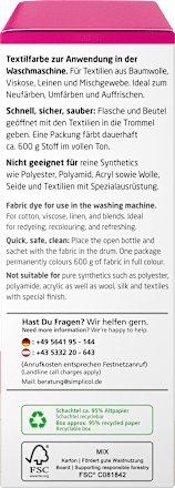 Textilfarbe intensiv Pink-Berry Simplicol