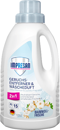 Geruchs-Entferner und Wäscheduft 2in1 Impresan