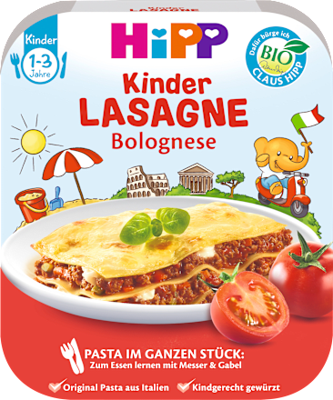 Kinderteller Lasagne Bolognese ab 1 Jahr HiPP