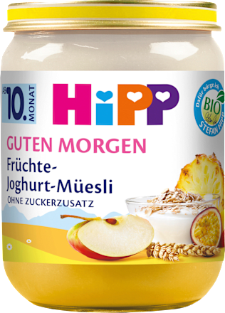 Frucht & Getreide Guten Morgen Früchte-Joghurt Müsli HiPP