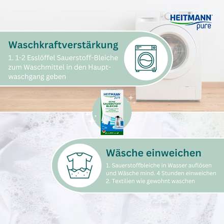 Bleichmittel Reine Sauerstoffbleiche HEITMANN pure