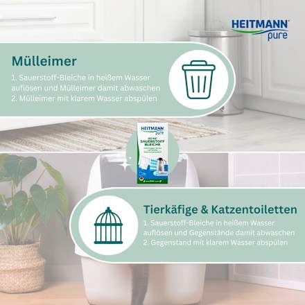 Bleichmittel Reine Sauerstoffbleiche HEITMANN pure