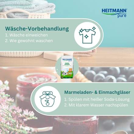 Reine Soda Pulver Multifunktional  HEITMANN pure