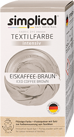 Textilfesték Jegeskávé barna Simplicol