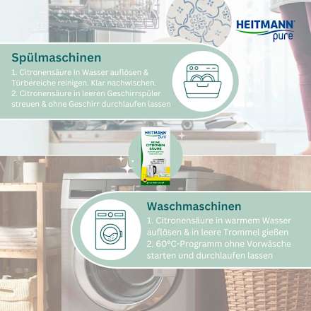 Zitronensäure Pulver HEITMANN pure