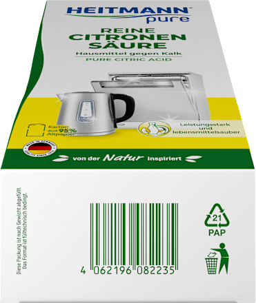 Zitronensäure Pulver HEITMANN pure