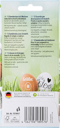 Eier-Dekorbanderolen "Ei love you" Dekorieren & Einrichten