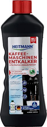 Kávéfőző vízkőmentesítő folyadék Heitmann