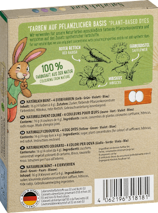 Prirodne boje za jaja HEITMANN Eierfarben