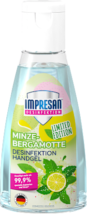 Handdesinfektionsgel Minze Bergamotte, Reisegröße Impresan