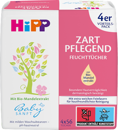 zart pflegende Feuchttücher HiPP Babysanft