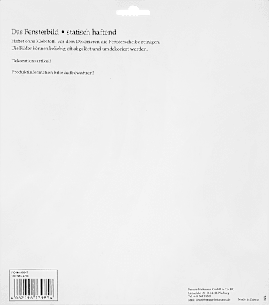 Fensterbild A3, kleine Tiermotive Dekorieren & Einrichten