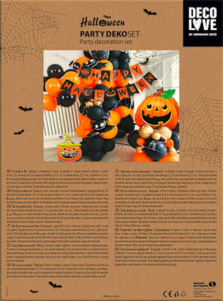 Party-Dekoset, Halloween Dekorieren & Einrichten