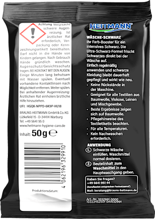 Wäsche schwarz Heitmann