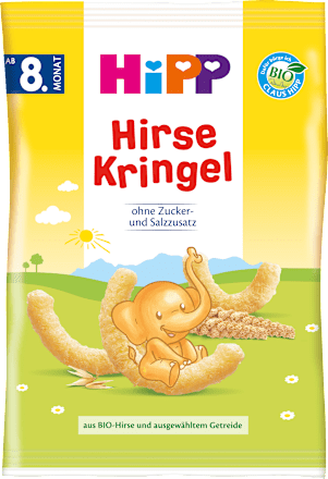 Snack Hirse-Kringel ab 8. Monat HiPP