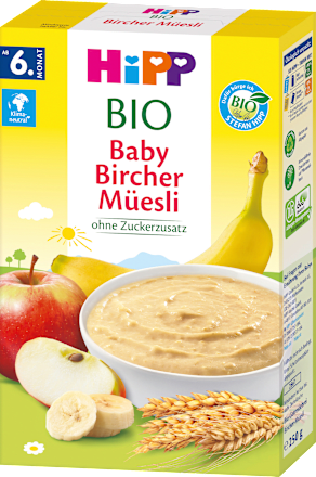 Getreidebrei Bio Bircher Müesli ab dem 6. Monat HiPP