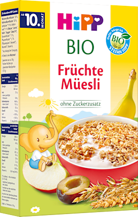 Kindermüsli Früchte ab dem 10. Monat HiPP