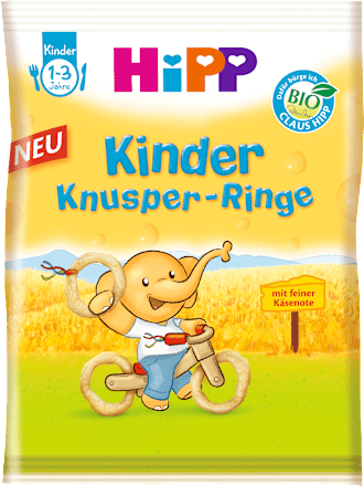 Kindersnack Knusper-Ringe ab 1 Jahr HiPP