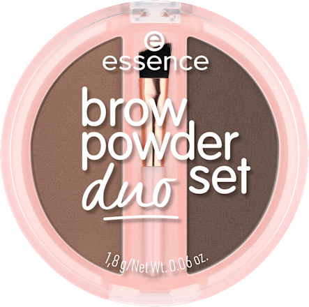 Pudră pentru sprâncene Duo Set 02 Medium! essence