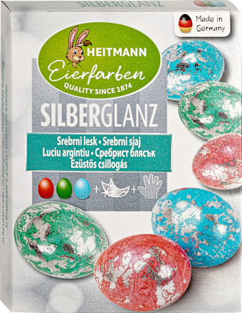 Vopsea ouă cu folie argintie HEITMANN