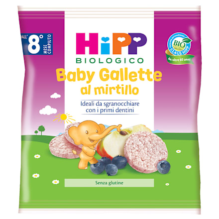 Mini gallette al mirtillo HiPP