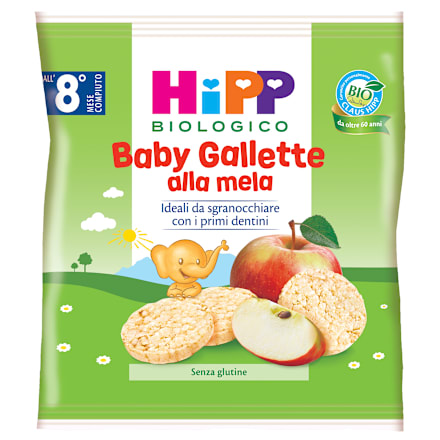 Mini gallette di riso alla mela HiPP