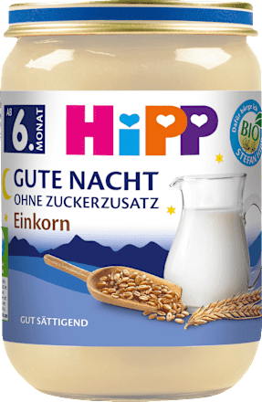 Abendbrei Gute Nacht Einkorn ab dem 6. Monat HiPP
