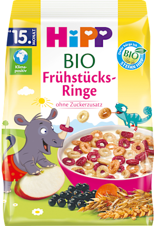 Kindermüsli Früchstücks-Ringe ab dem 15. Monat HiPP
