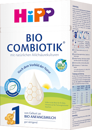 Anfangsmilch 1 Combiotik von Geburt an HiPP