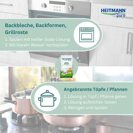Reine Soda Pulver Multifunktional  HEITMANN pure